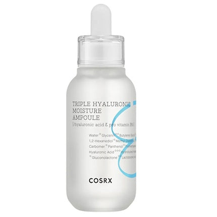 COSRX Hydrium Triple Hyaluronic Moisture Ampoule серум за лице 40 мл