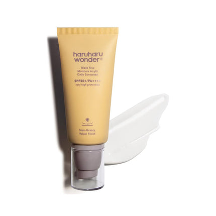 haruharu wonder Black Rice Moisture Airyfit Daily Sunscreen SPF50+ PA++++ слънцезащитен крем 50 мл