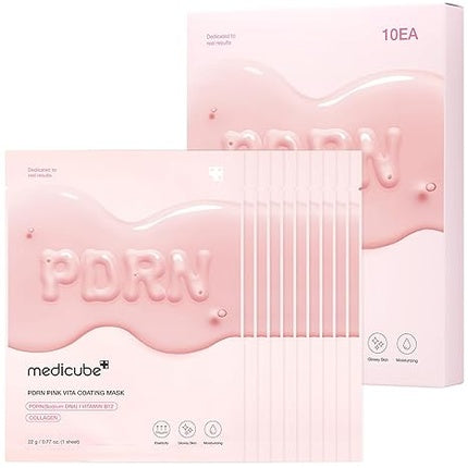 medicube PDRN Pink Vita Coating Sheet Mask маска за лице