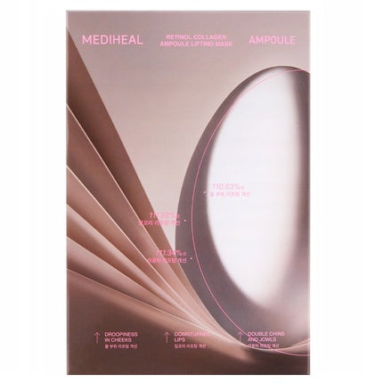 MEDIHEAL Retinol Collagen Ampoule Lifting Mask маска за лице 30 мл
