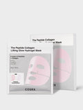 COSRX The Peptide Collagen Lifting Glow Hydrogel Mask маска за лице 3 бр