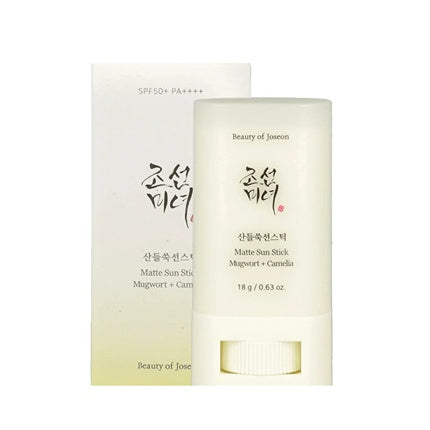Beauty of Joseon Matte Sun Stick: Mugwort + Camelia слънцезащитен крем 18 г