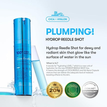 VT Cosmetics Hydrop Reedle Shot 100hL серум за лице 50 мл
