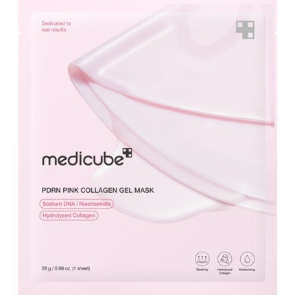 medicube Salmon PDRN Pink Collagen Jelly Gel Mask маска за лице 4 бр