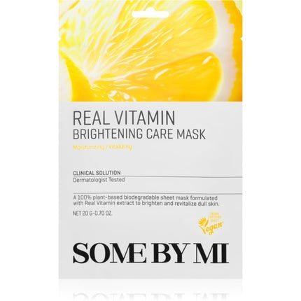 SOME BY MI Real Mask Vitamin Brightening маска за лице 20 г