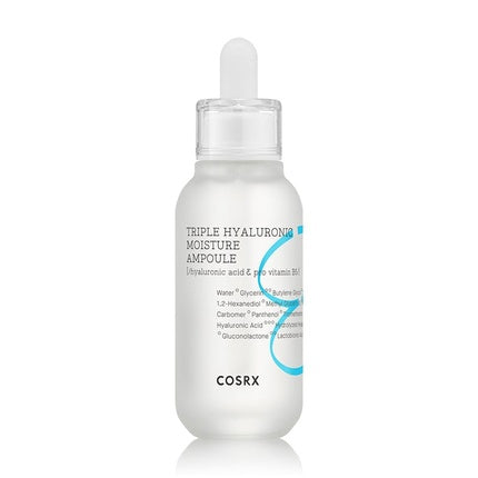 COSRX Hydrium Triple Hyaluronic Moisture Ampoule серум за лице 40 мл