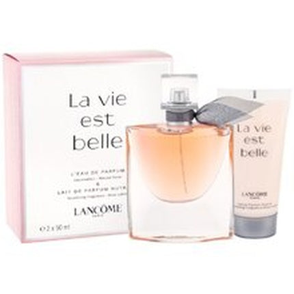 Lancôme La Vie Est Belle козметичен комплект EDP за жени — парфюмна вода 50 мл и лосион за тяло 50 мл