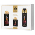 Lattafa Pride Artisan Ethnique козметичен комплект EDP унисекс — парфюмна вода 100 мл и 20 мл, дезодорант 200 мл